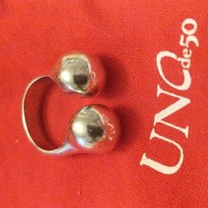 UNOde50 Silver plate ring